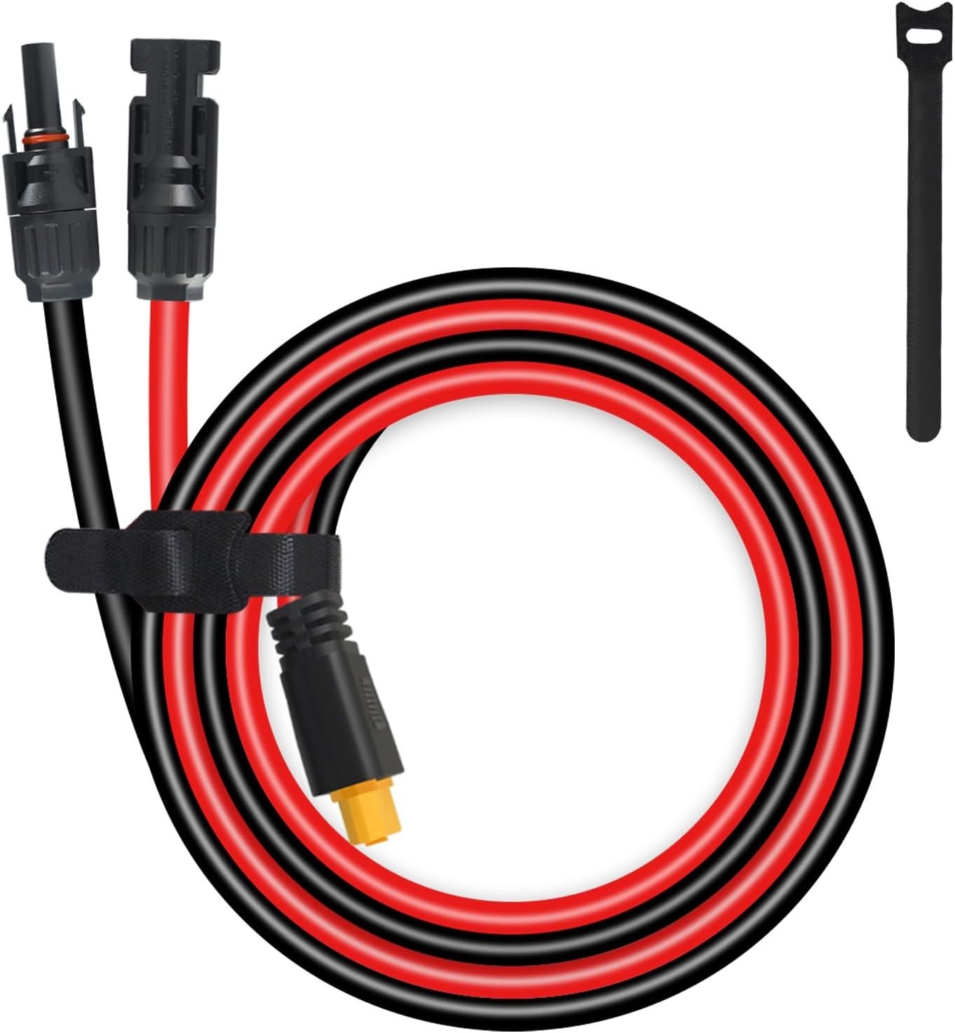 2FT XT60 Connector Cable – MC4 to XT60, 12AWG, Perfect for Solar Systems