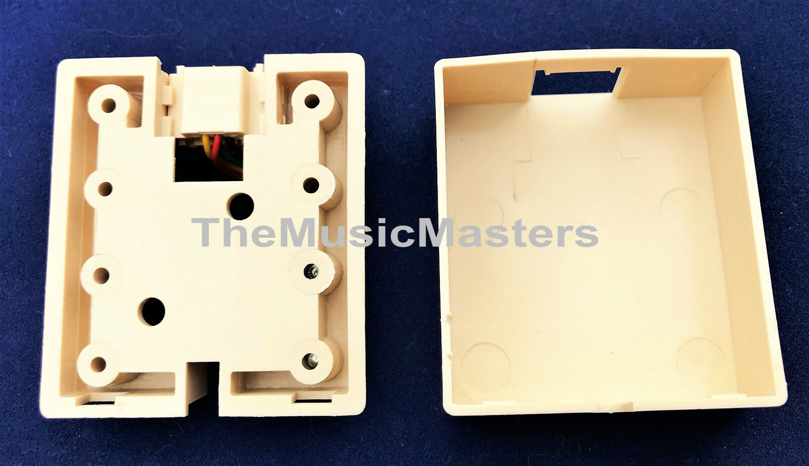 2X Modular Surface Mount Telephone Wall Jack Home Phone Land Line Outlet VWLTW