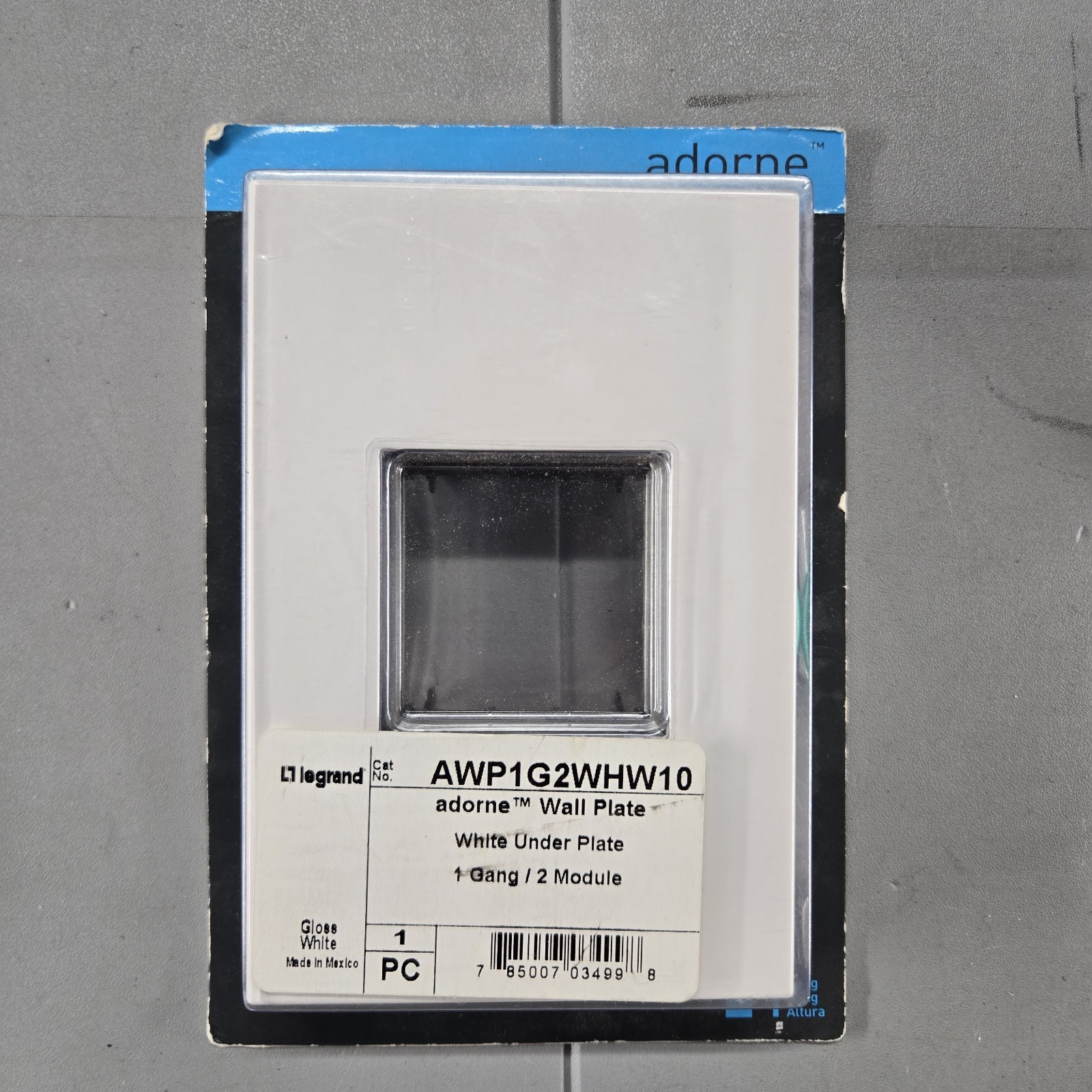 Legrand Adorne 15A 1 or 3-Way Paddle Switch ASPD1532W4 w/ Wall Plate