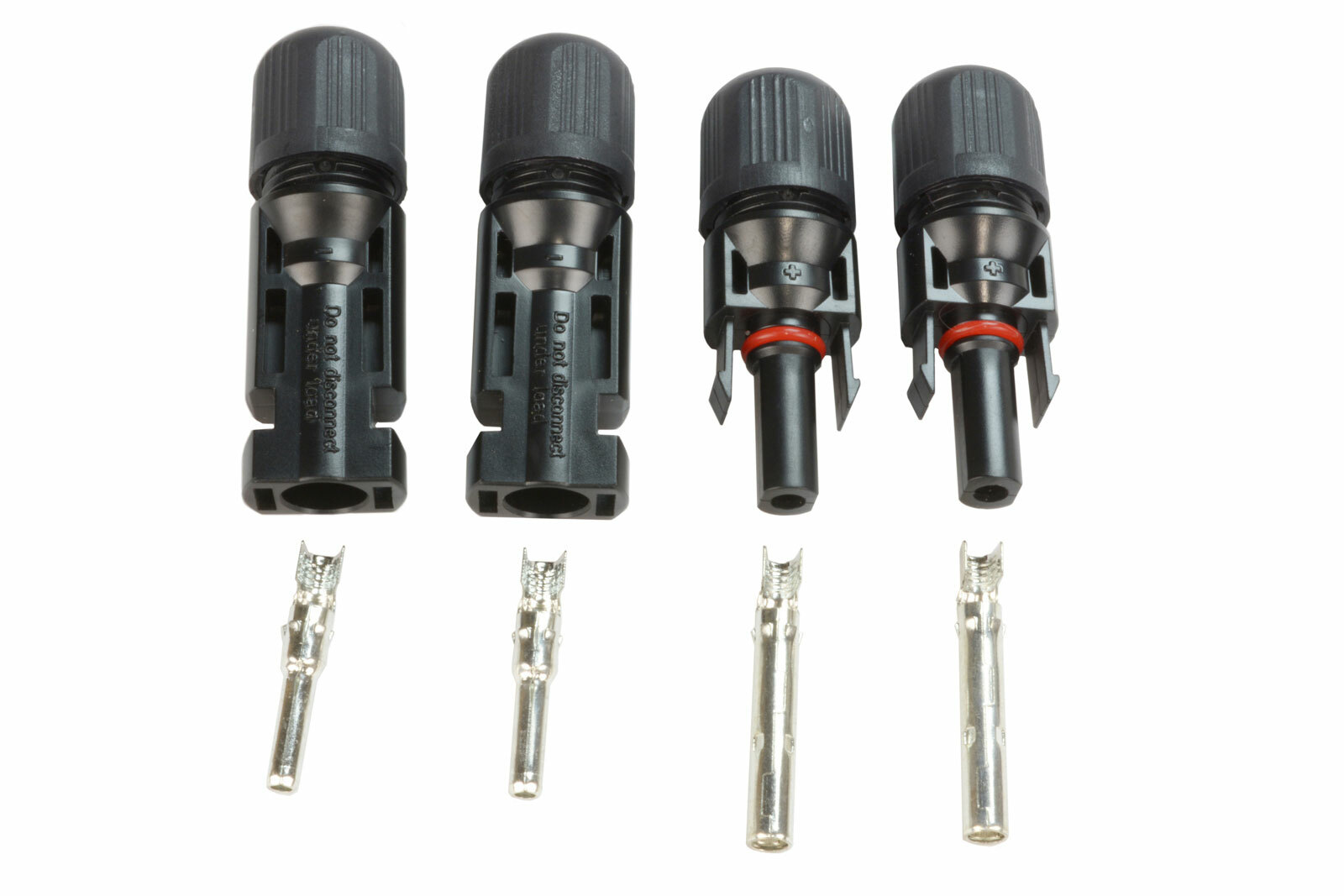 2 QTY TEMCo 30A Solar Panel Connector Pairs Male Female Set PV Cable Wire