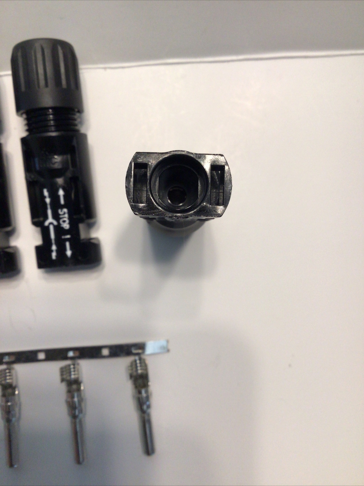 5 Staubli Multi-Contact 32.0017P0001-UR MC4 Connector w/Boot Male PV-KST4/6II-UR