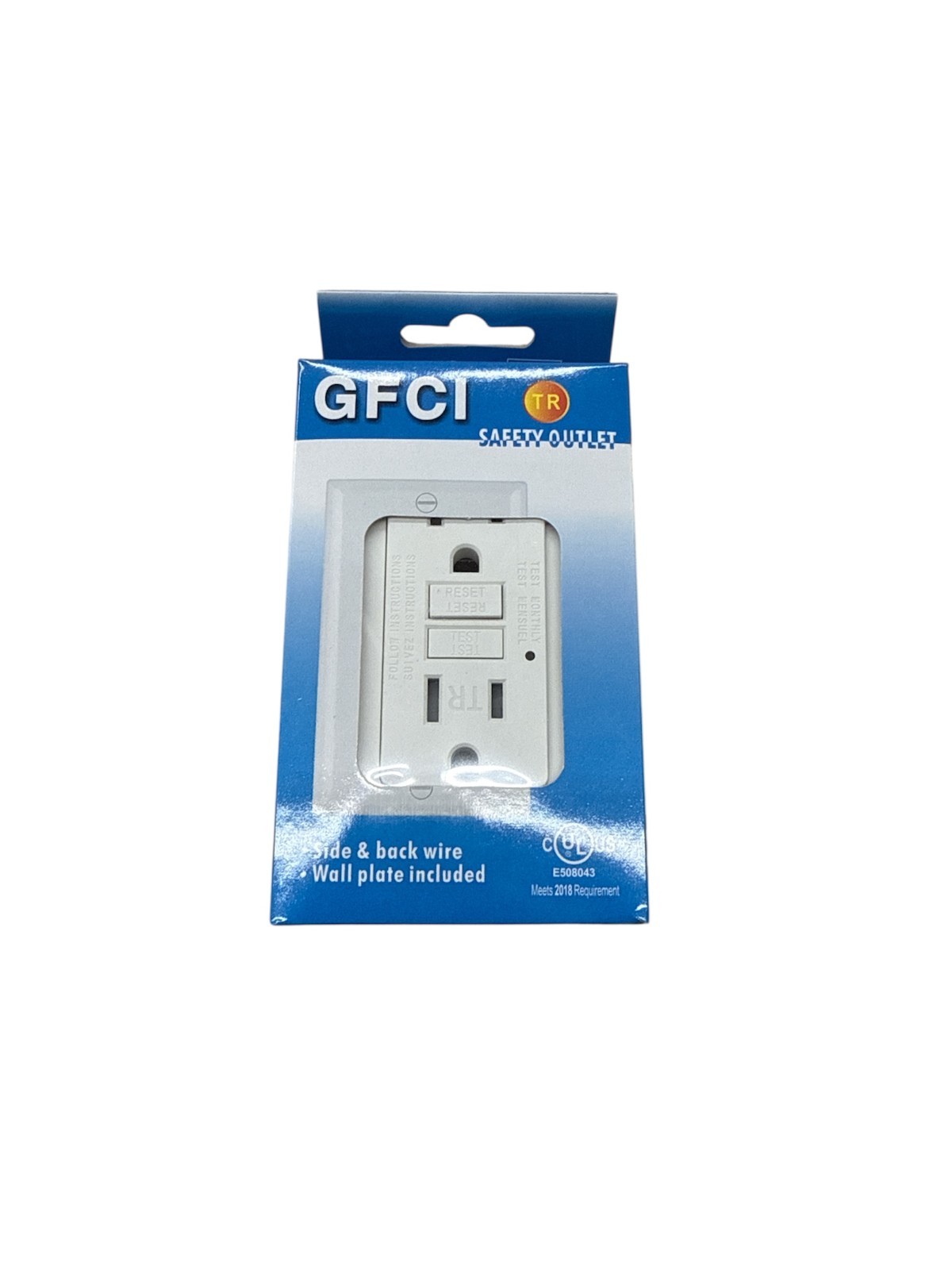 GFCI Tamper Resistant Safety Outlet – Ground Fault Circuit Interrupter
