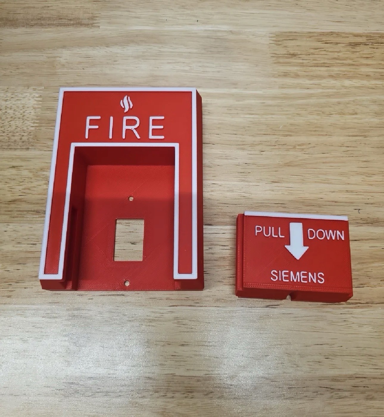 Light Switch Cover That Looks Like Siemens Manual Pull Station Fire Alarm