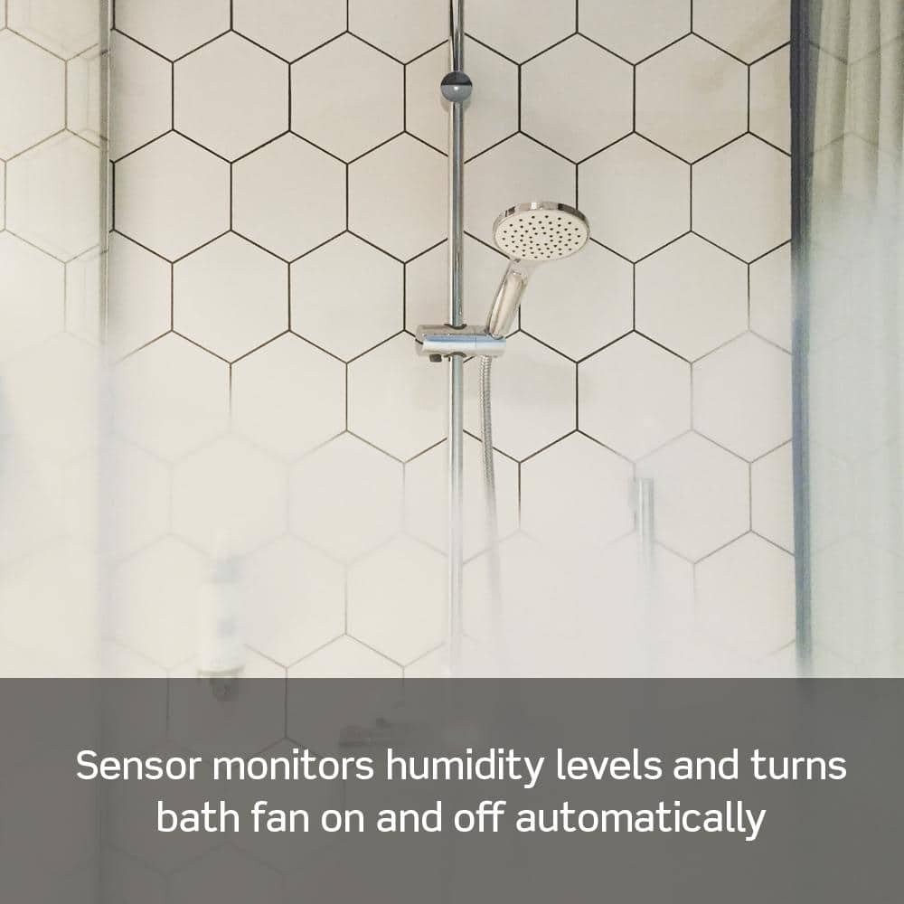 Leviton Decora Humidity Sensor Switch Bathroom Exhaust Fan Control w/ Wallplate