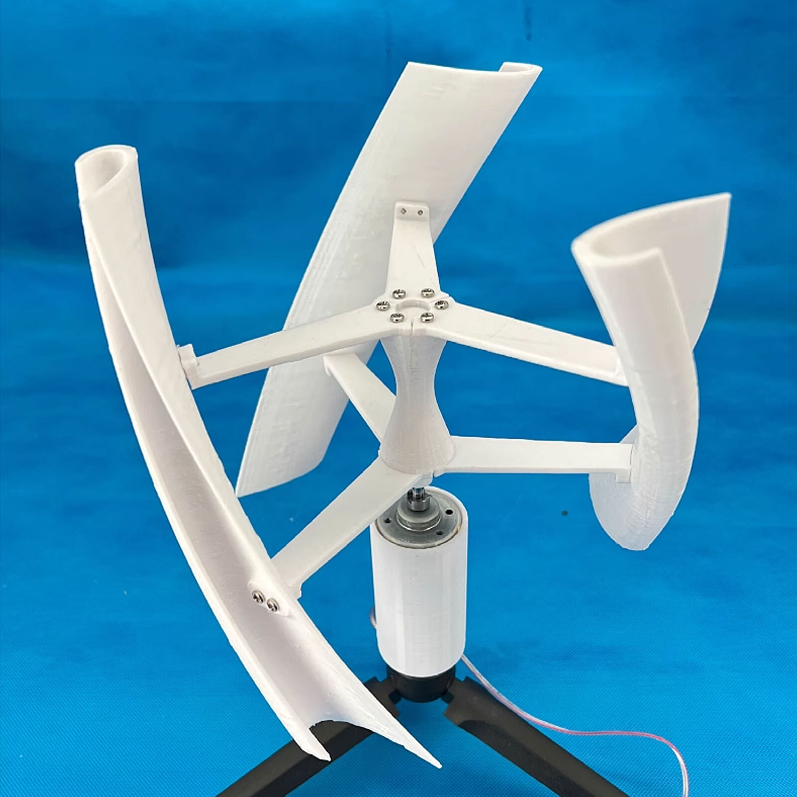 25W 15V Brushless Vertical Axis Wind Turbine Generator Kits Micro Windgenerator