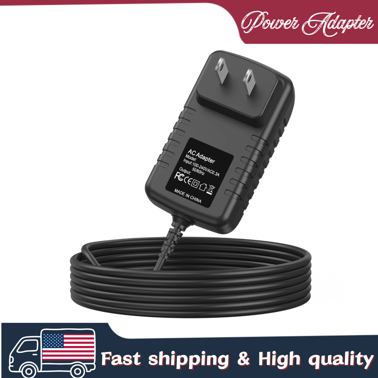 0.5A-1A AC Power Adapter for Echelon Connect EX-15 ECHEX-15 Smart Exercise Bike