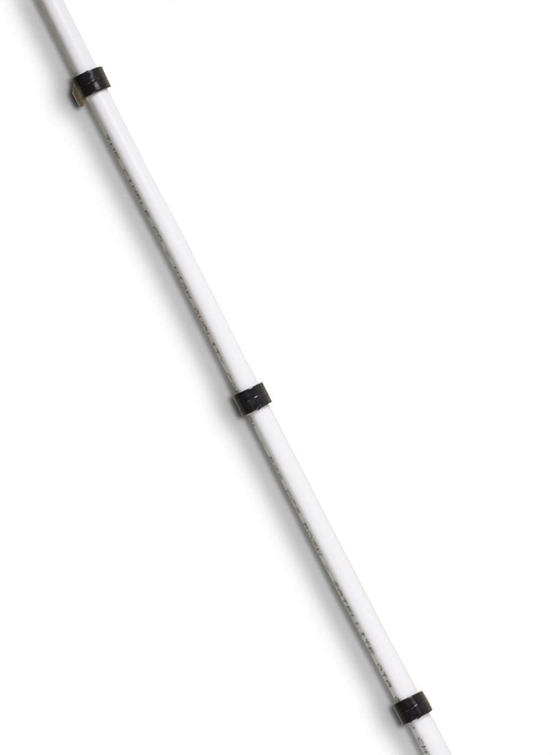 Push In Clips – Quality Plastic Cable Clips Stucco Tools – Pack of 10 – Black