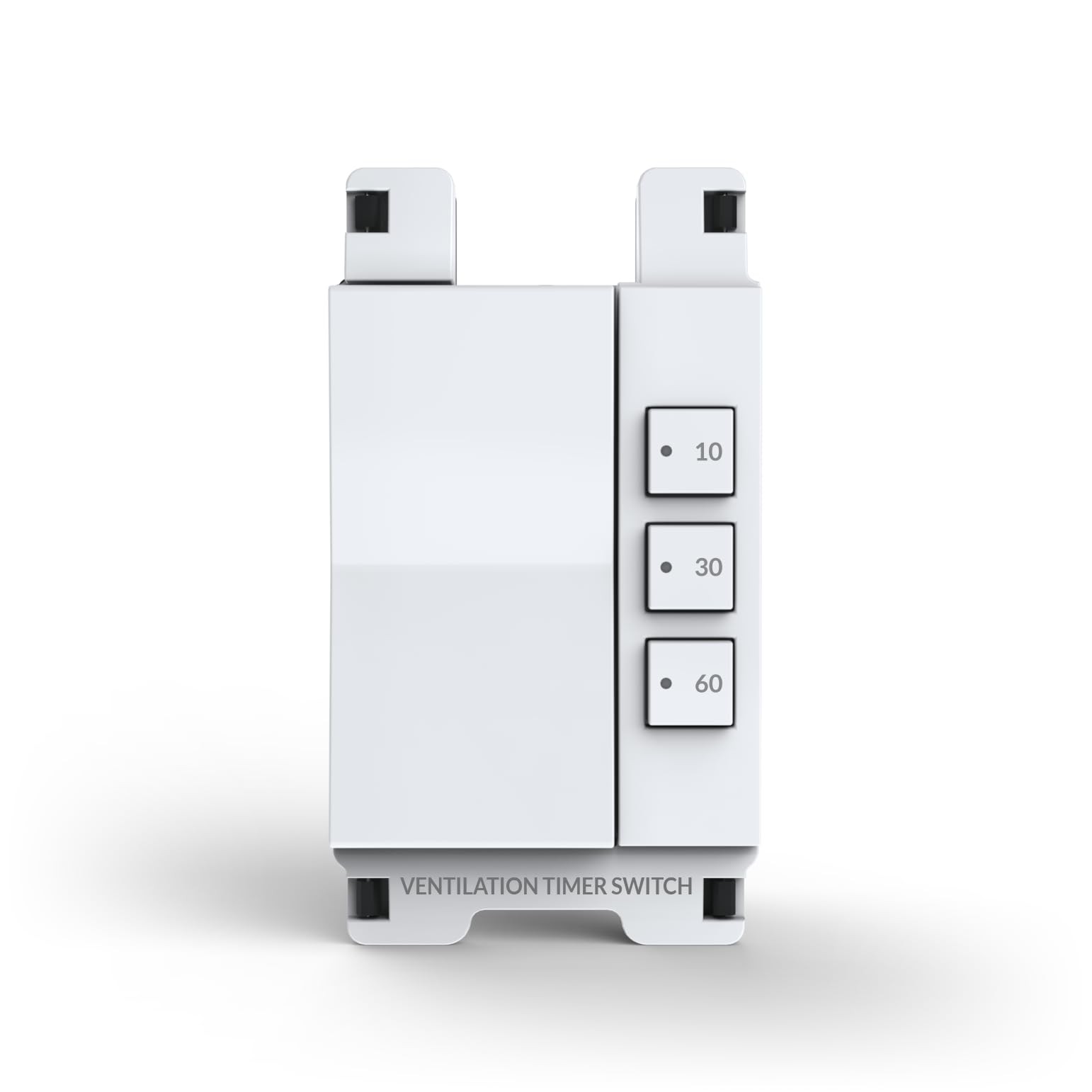 Simple Ventilation Timer Switch by Deako, Single-Pole, 10/30/60 Minute Preset…