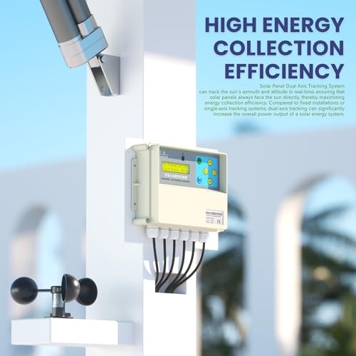 Dual Axis Solar Tracker Controller, Automatic Sun Tracking Controller, Solar