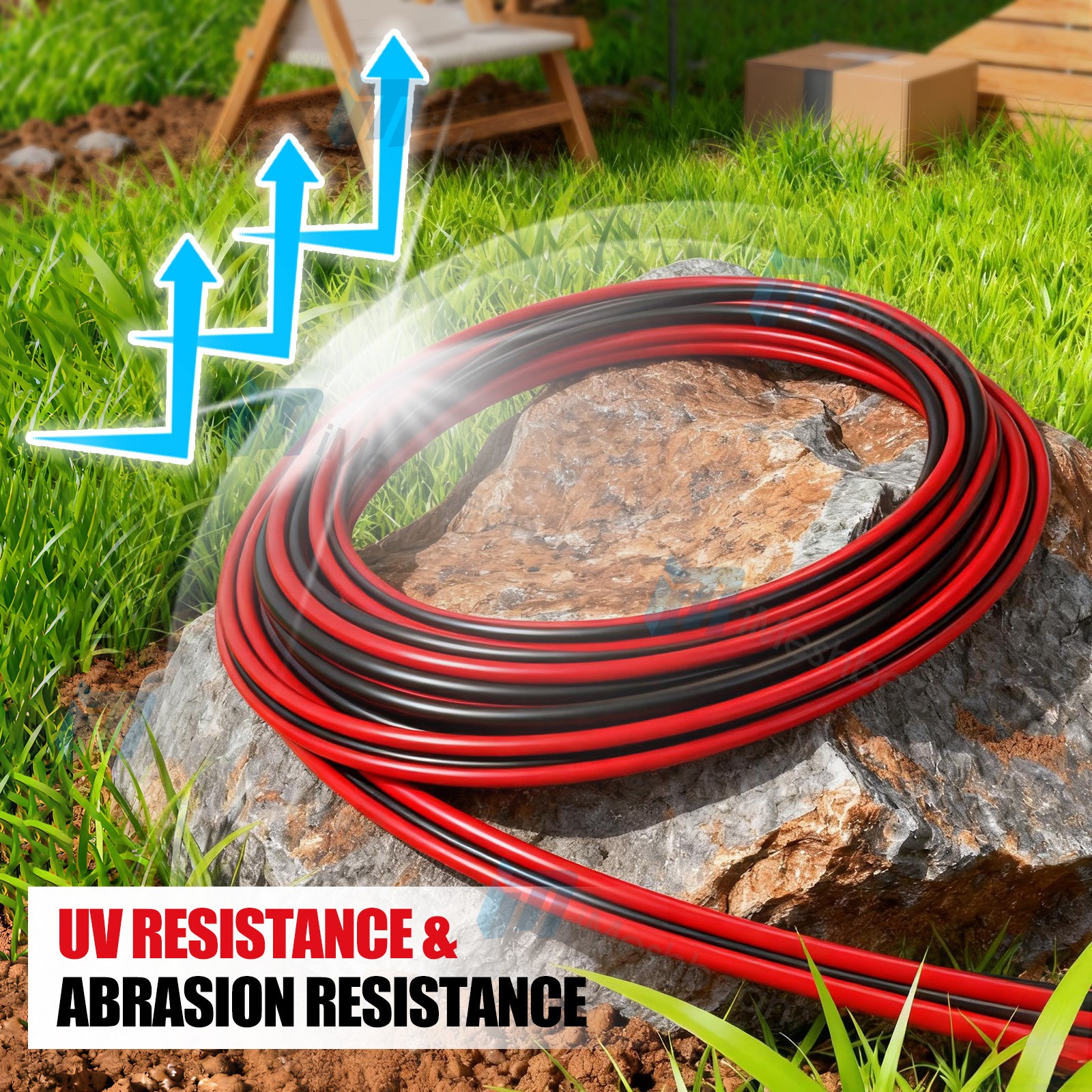 10AWG Solar Panel Extension Cable Tinned Copper Solar Cable PV Wire Connectors