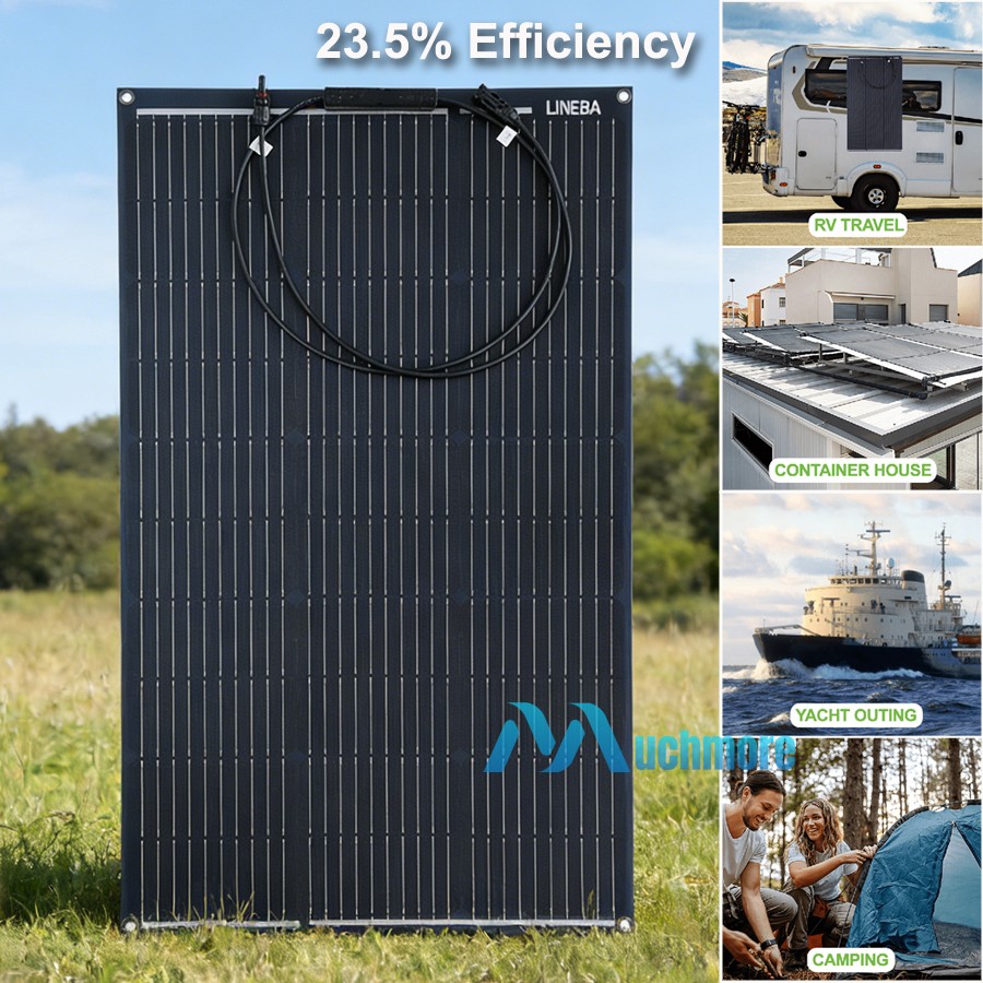 4000W Pure Sine Wave Power Inverter w/ 400W Solar Panel Power Generator Home RV
