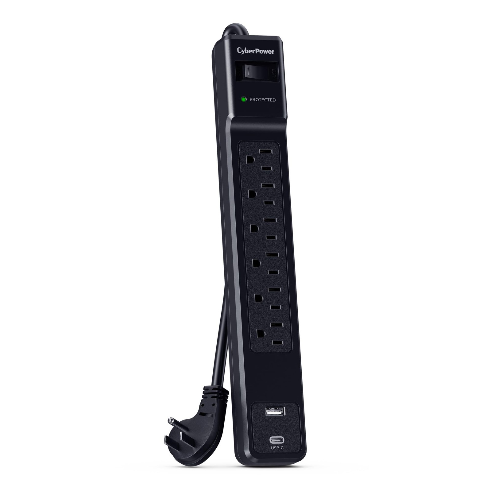 CyberPower CSP604UC Surge Protector 6 Outlets USB-A USB-C