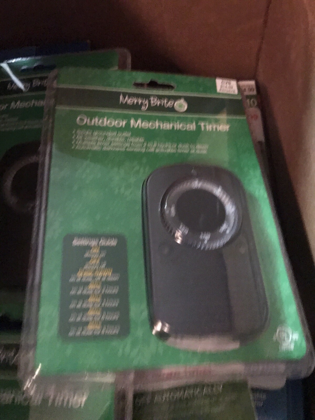 ***NEW*** MERRY BRITE 370478 OUTDOOR MECHANICAL TIMER MULTIPLE SETTINGS 2 – 8 HR