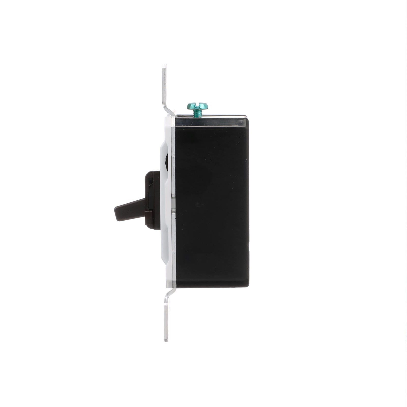 Universal Toggle Dimmer Switch 120V – Adjustable Light Control, Black/Brown/Gray