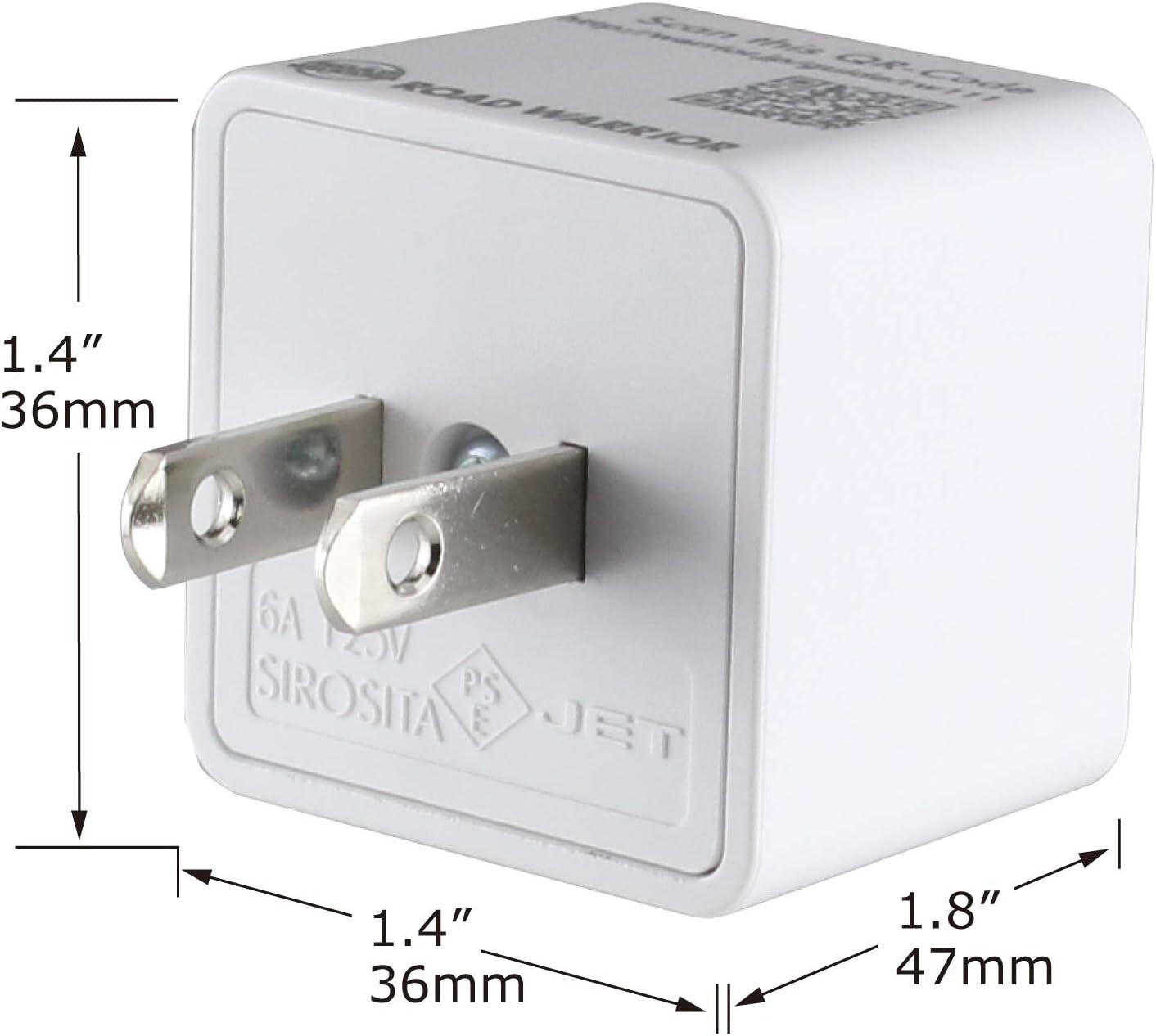 USA Plug Adapter – Europe/UK/China/Australia/India for American Outlet, Does …