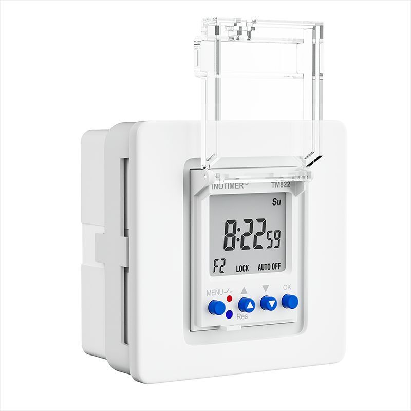 Timer Switch Two Group Relay Output Control 7 Days Weekly Programmable 2 Channel