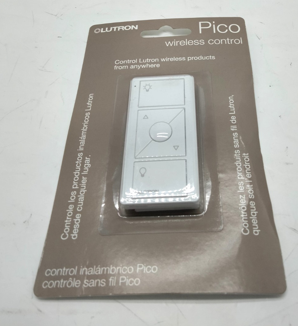 Lutron Pico Wireless Control PJ2-3BRL-GWH-L01 White
