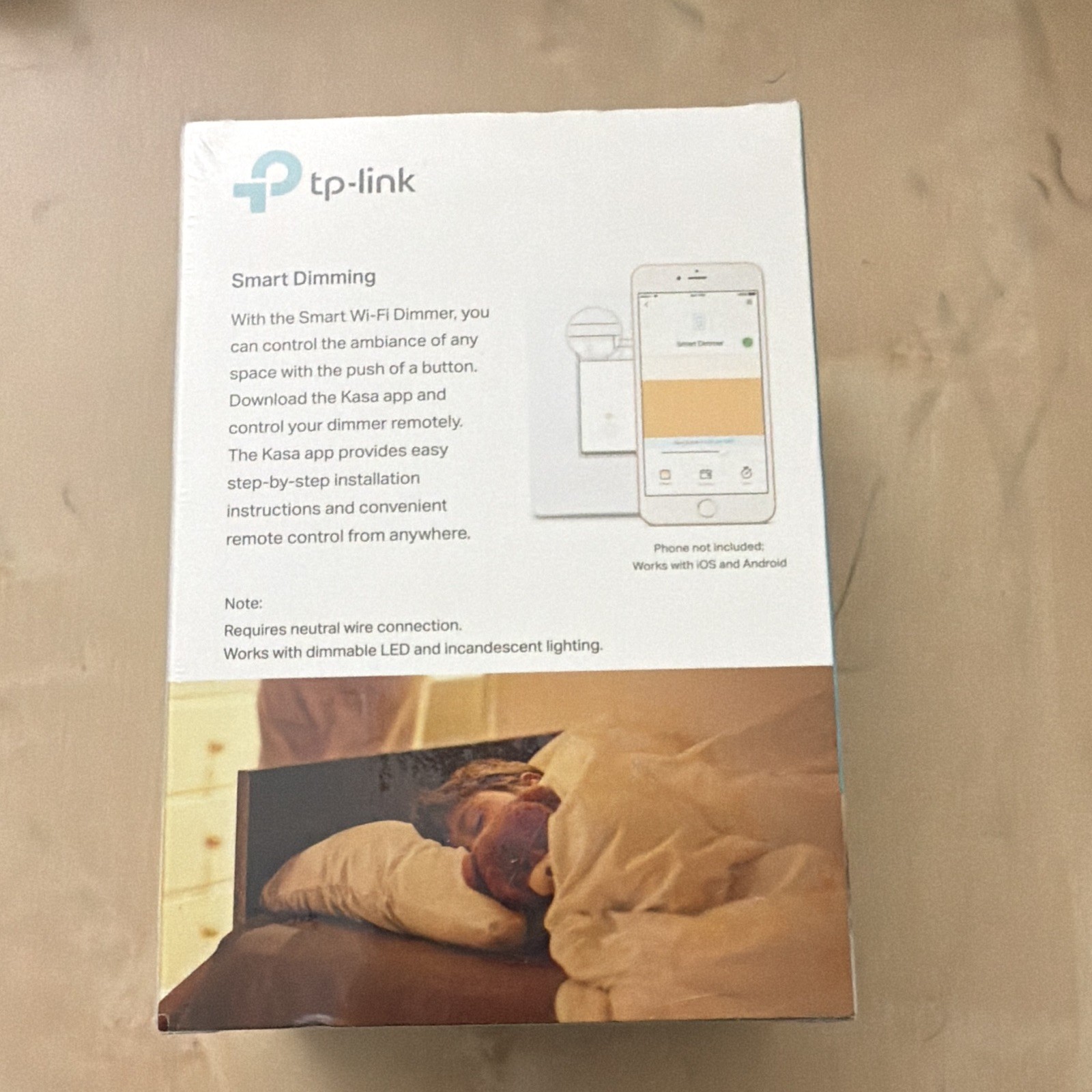 TP-Link HS220(US) Smart Wi-Fi Dimmer Wall Switch App Control White