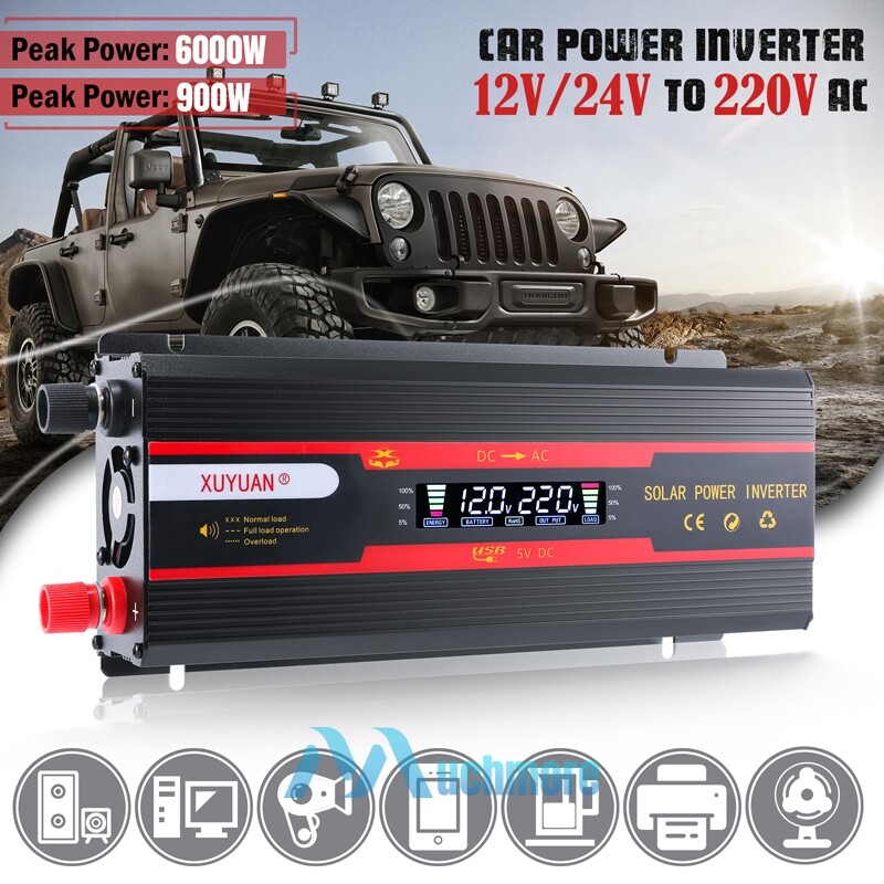 6000W Solar Panel Kit with Battery & Inverter 220V Off Grid for Home RV Camping
