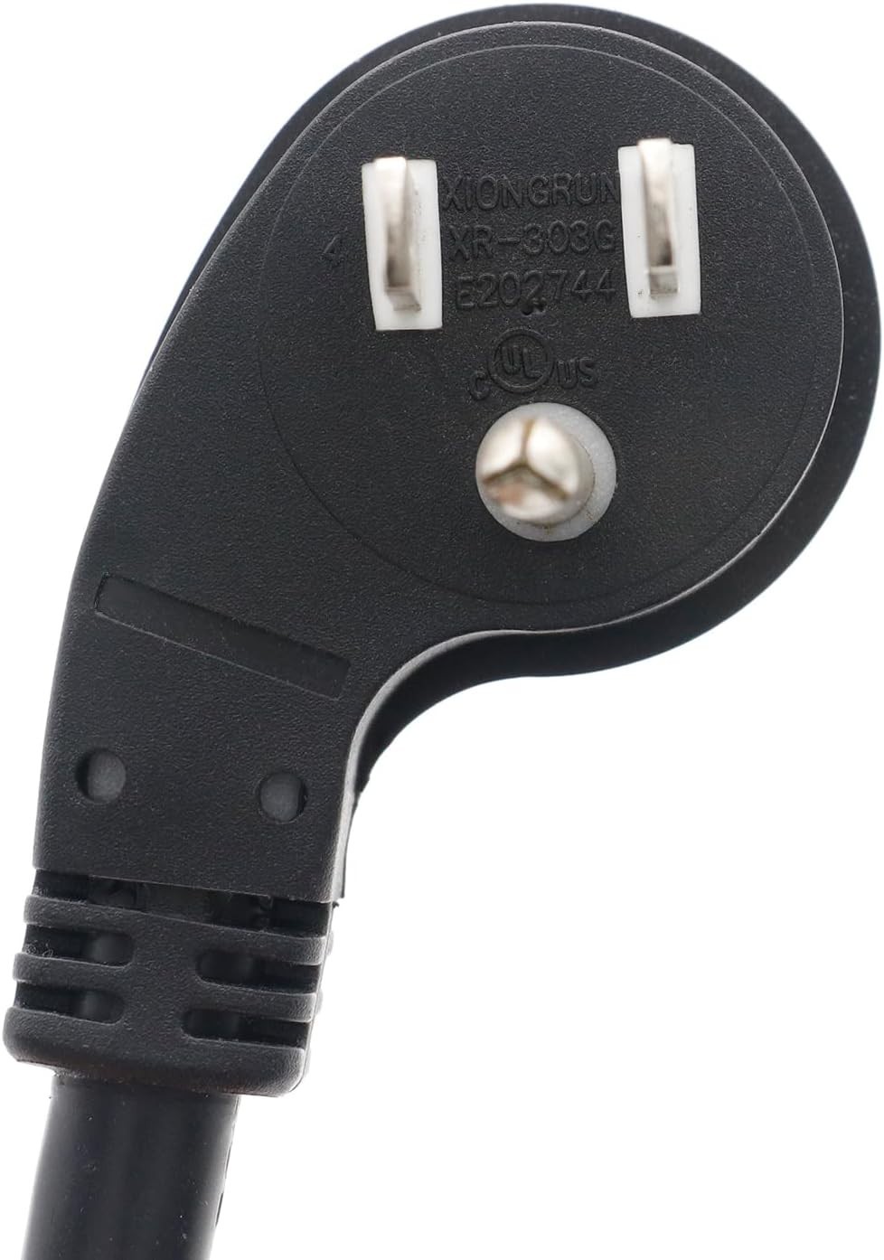 14 Gauge 6ft Flat Plug Power Cord, 15 Amps, Ideal for Tight Spaces