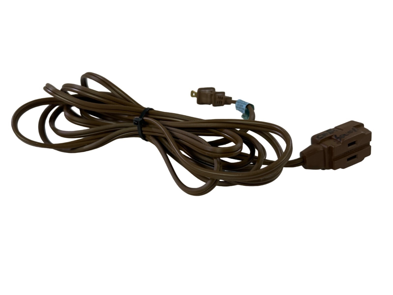 Unbranded Extension Cord 9 ft 2 Prong Three Outlet