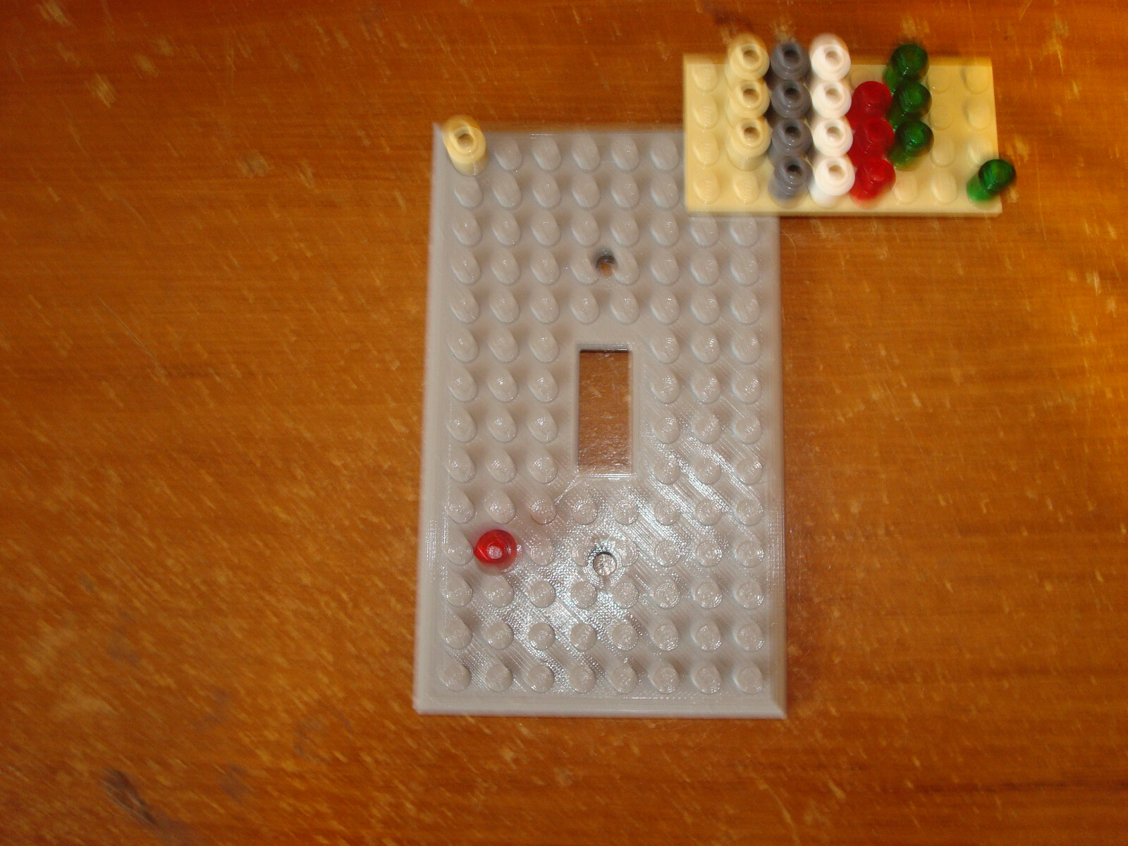 Light Switch Cover,Works COMPATIBLE with LEGO bricks, Wall Plate,toggle & rocker