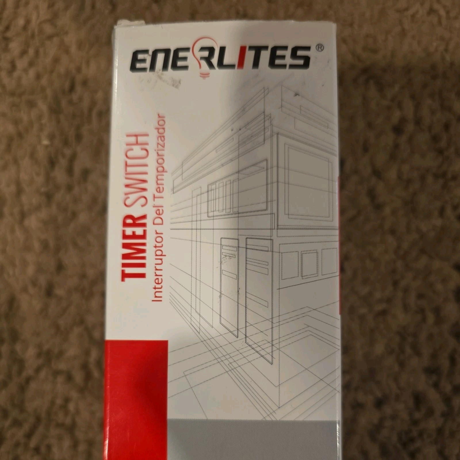 ENERLITES 3 Speed in Wall Ceiling Fan Control, Slide Switch, 120VAC, 2.5A,Single