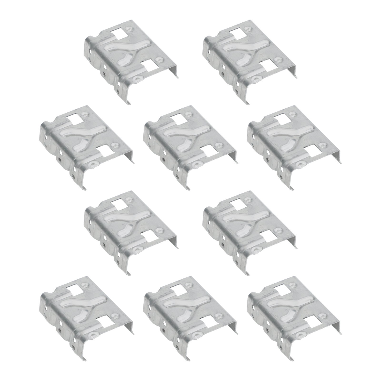 10 Pcs Aluminum Alloy Solar Panel Drain Clips for Efficient Water Drainage