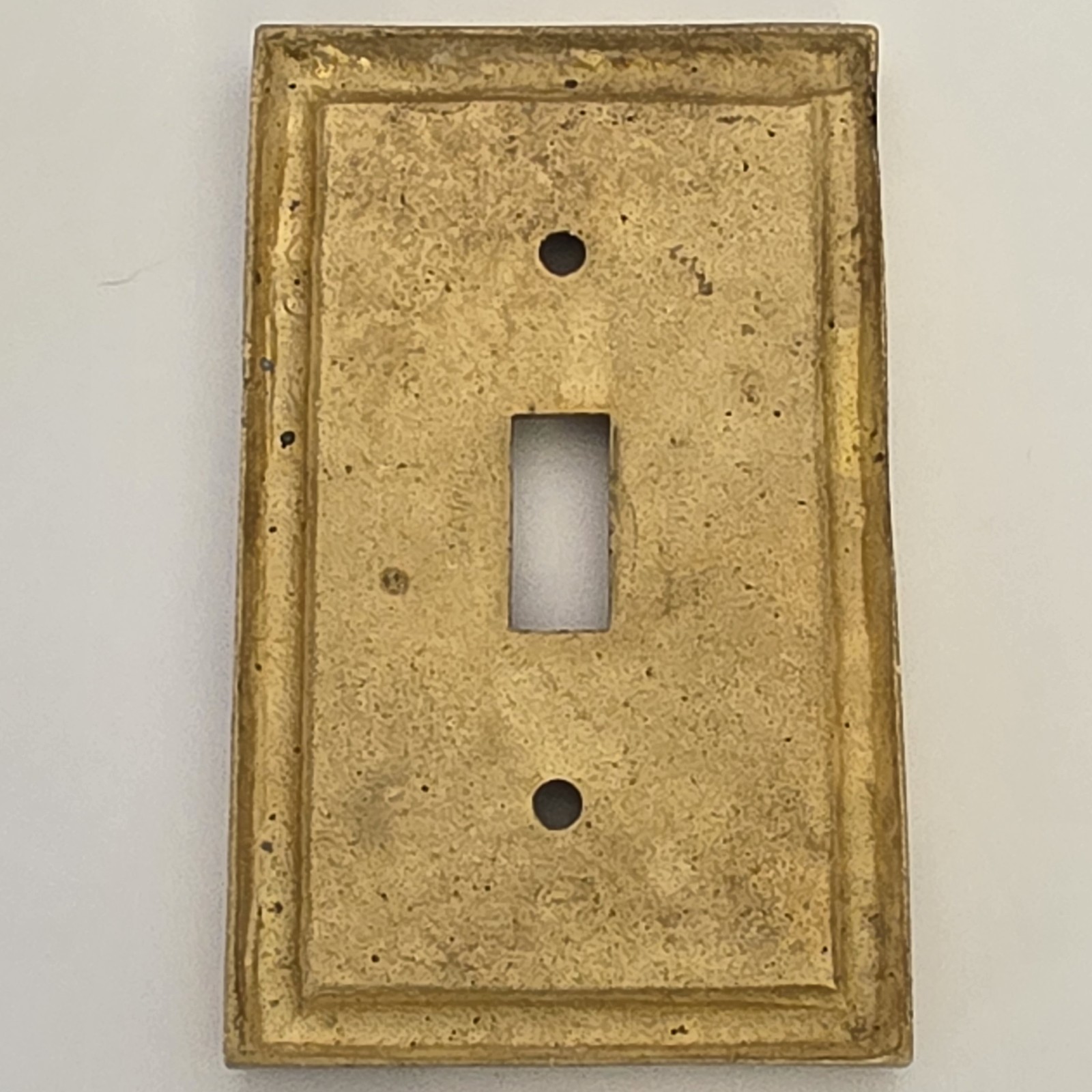 Phylrich Ribbon and Reed collection Light Switch Plate Gold