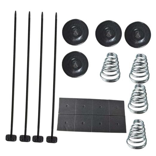 Fan Mounting Kit, Push Through Fan Zip Ties Straps, Electric Radiator Fan 1 Set