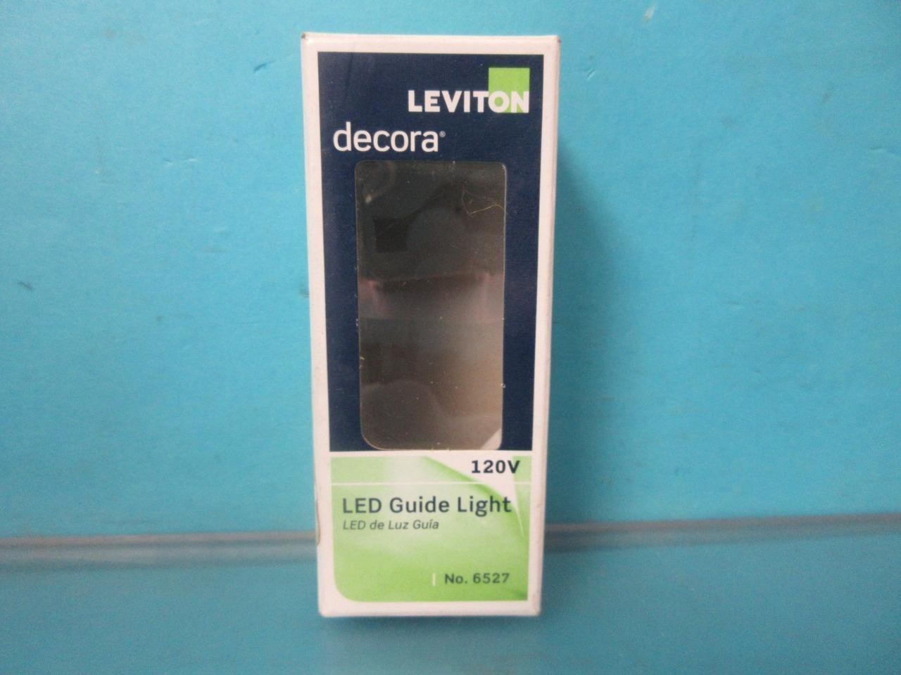 NEW LEVITATON DECORA LED SENSOR GUIDE LIGHT 120V AC WHITE 6527-W AUTOMATIC