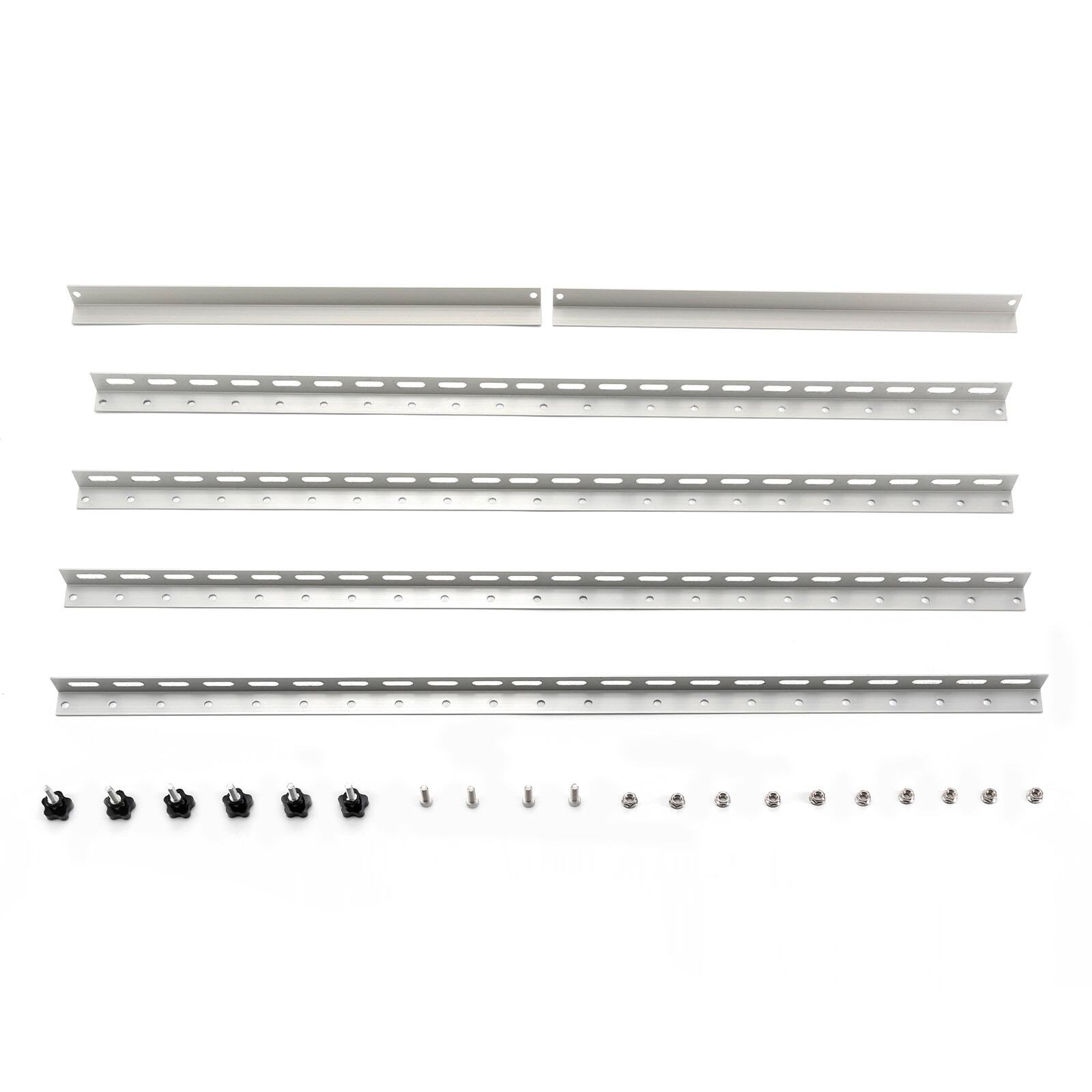 41”, 45” Solar Panel RV Tilt Mount Brackets Roof Flat Surface Adjustable Frame