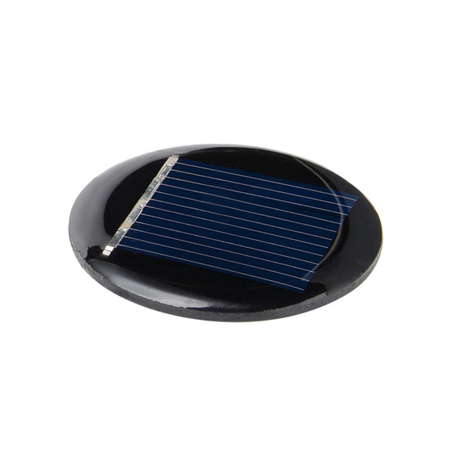 5Pcs 2V Poly Mini Round Solar Panel Module DIY 36mm Dia