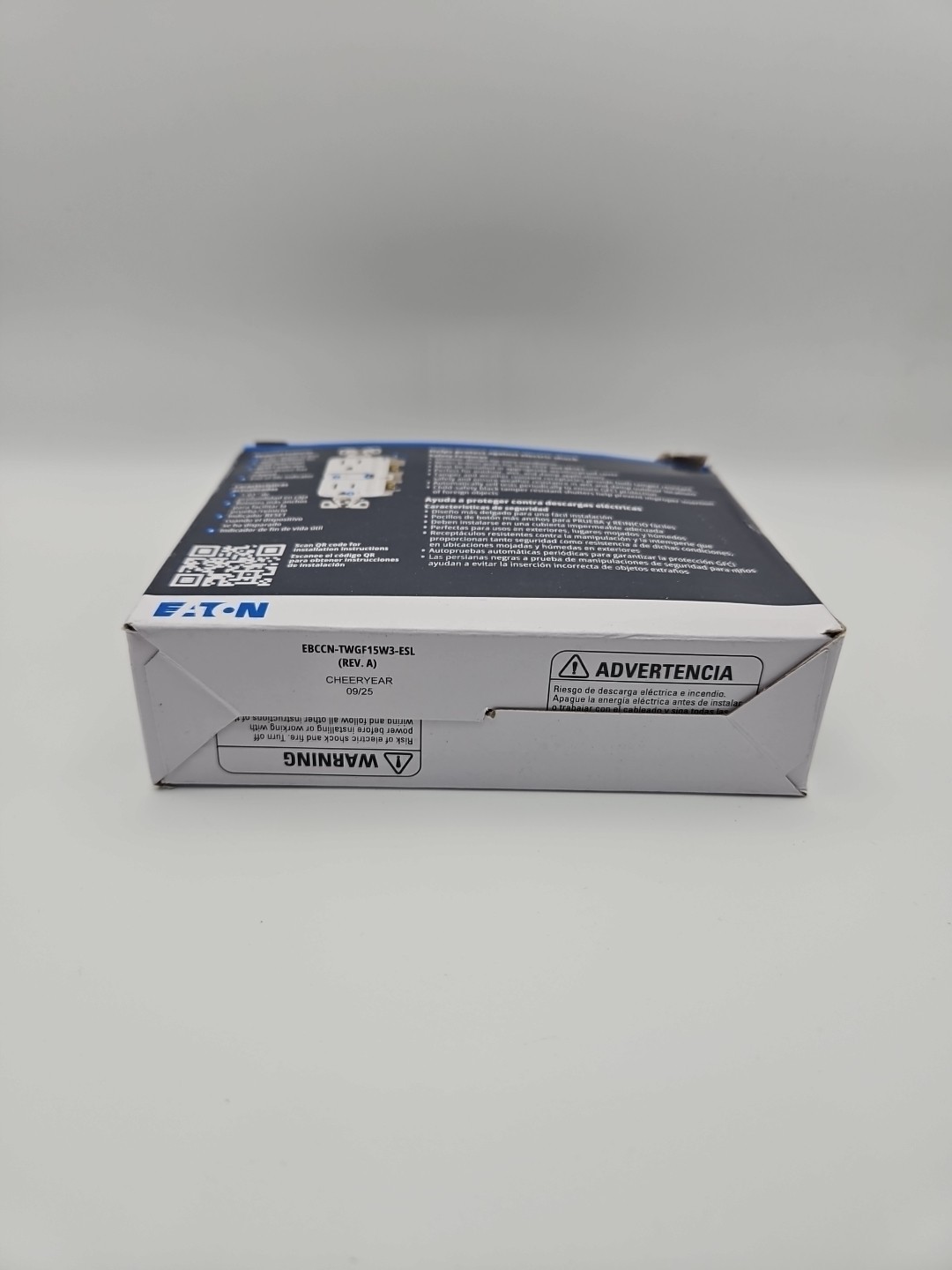 Eaton twrgf15w-3 slim tamper/weather resistant GFCI receptacle 3 packs New D