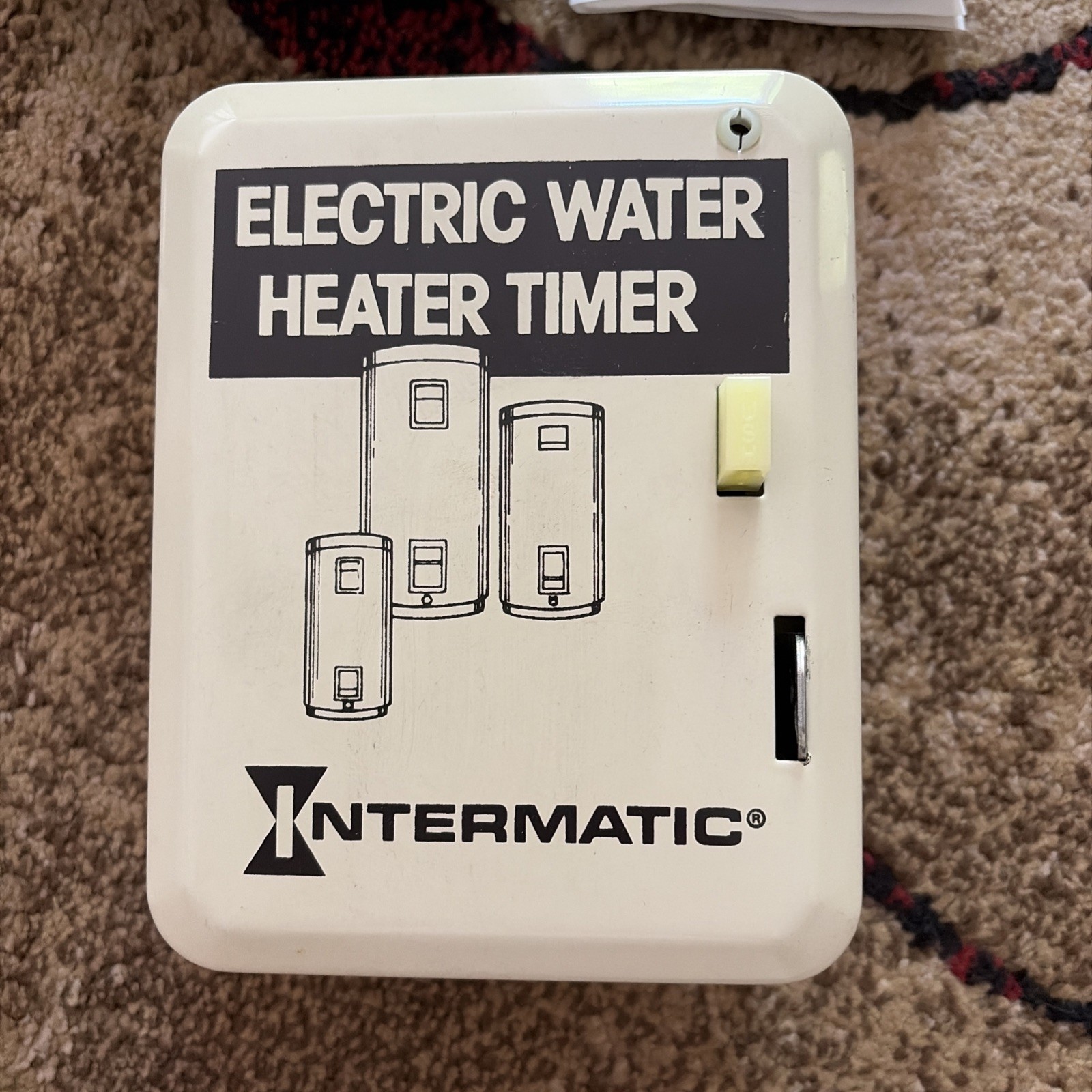 Intermatic Electric Water Heater Timer WH 21 6250 watts 25 amps 250 volts 60Hz