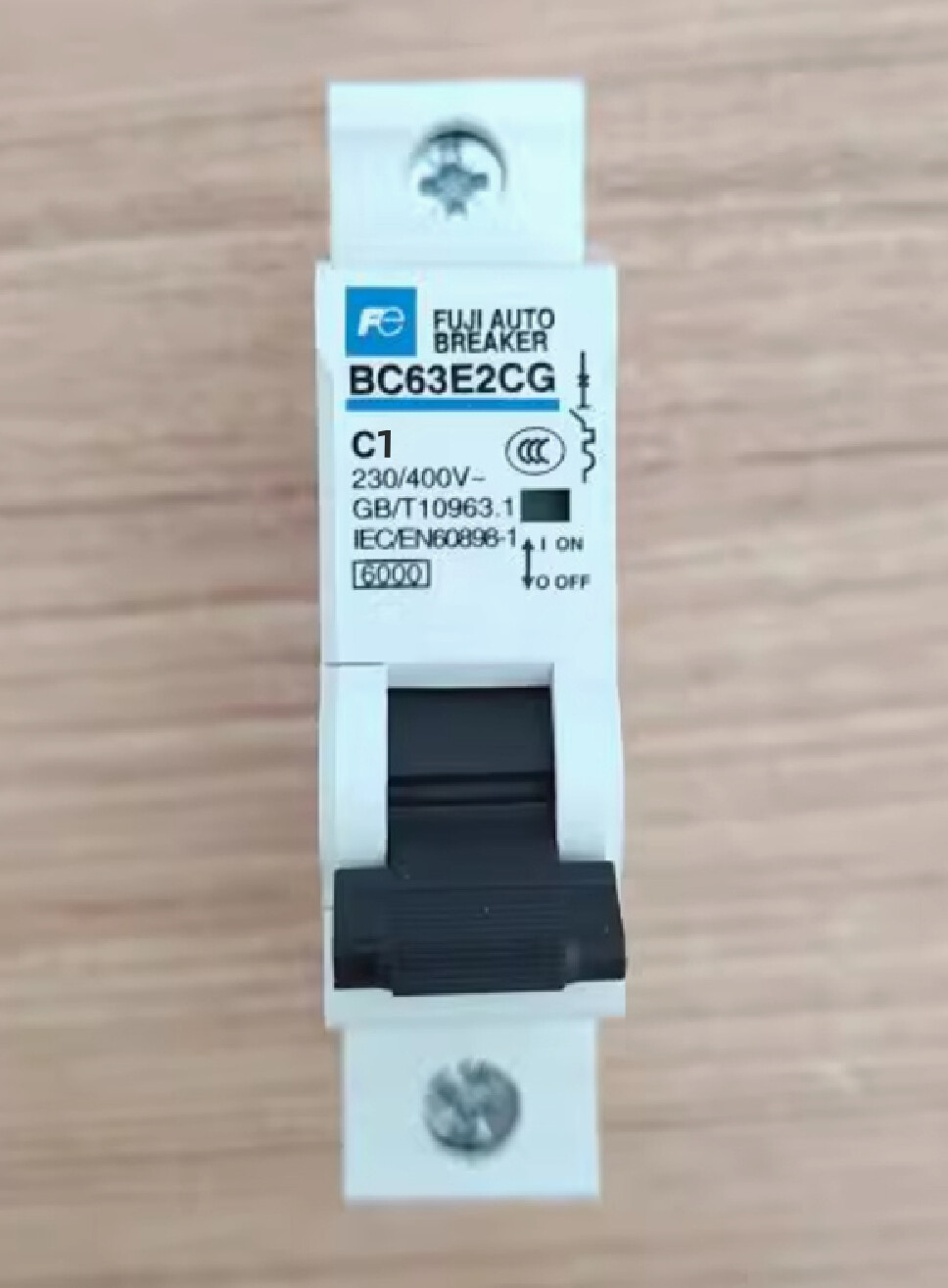 Fuji Electric Miniature Circuit Breaker MCB BC63E2CG-1P C1 1A