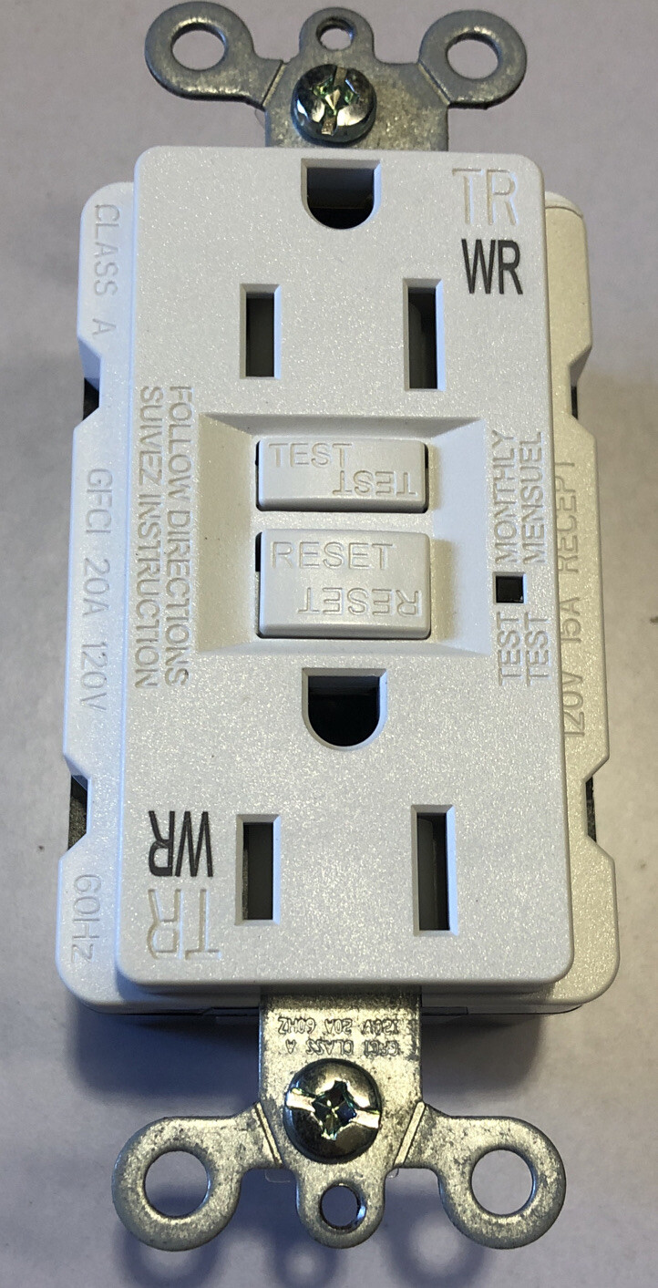 15 Amp Tamper Resistant Weather Resistant GFCI