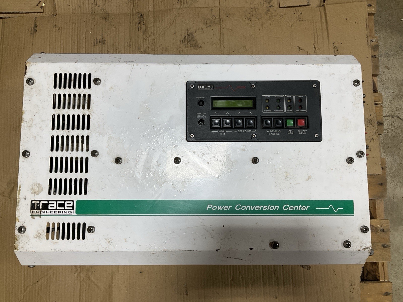Trace Engineering Power Conversion Center SW4024 120 VAC 24 VDC 4000 Watts