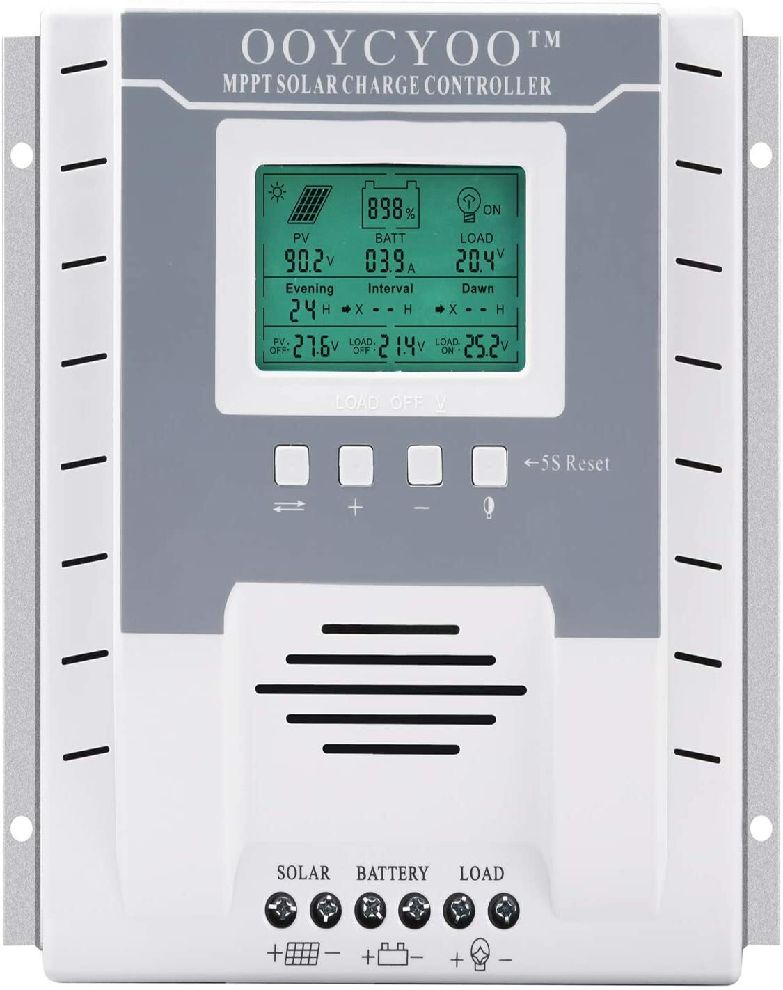 100A 80A 60A 40A MPPT Solar Panel Regulator Charge Controller 12V/24V PV 100V N4