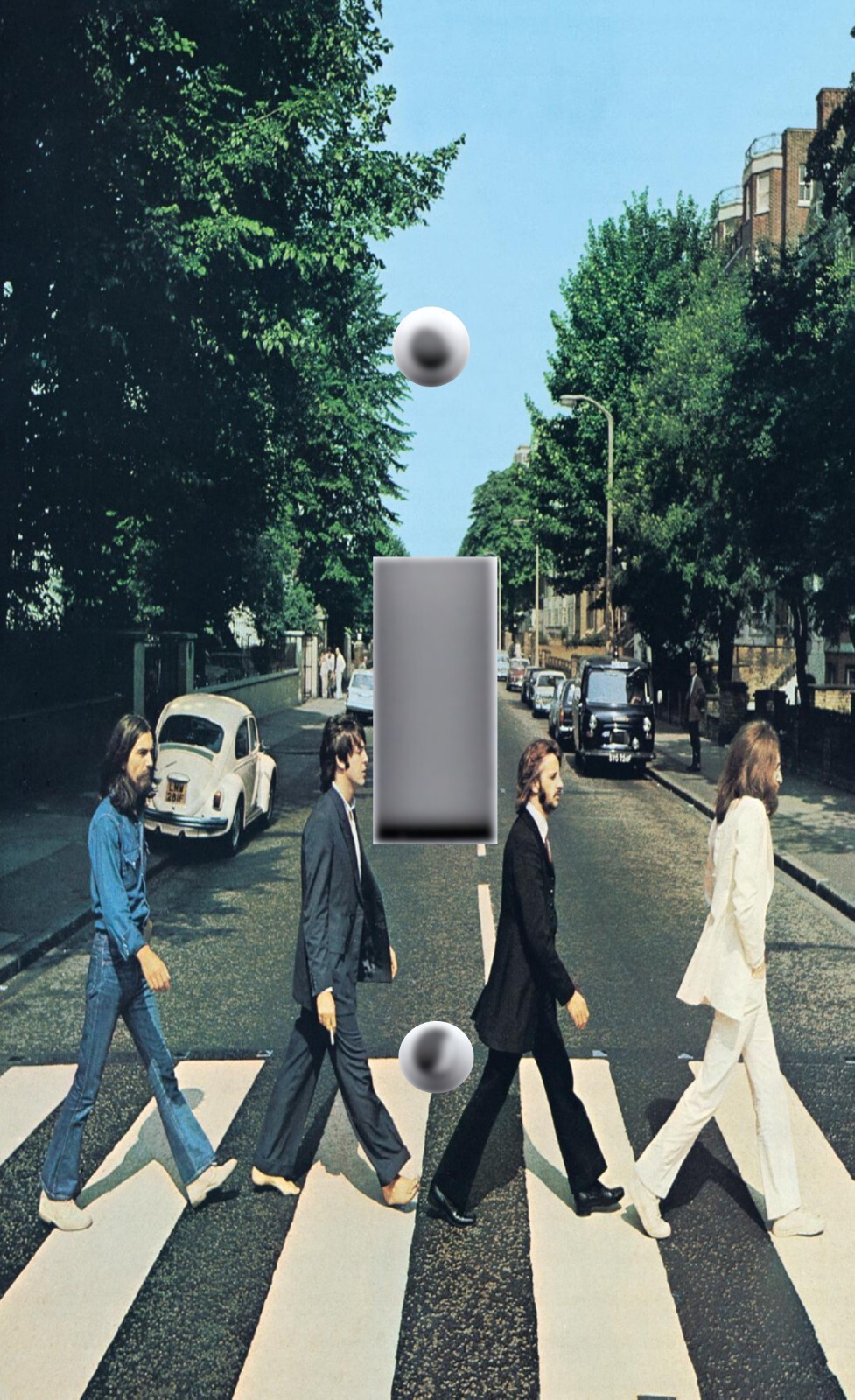 PHOTO ABBEY ROAD BEATLES ALBUM ROCK POP MUSIC image on Light Switch Plate Wall