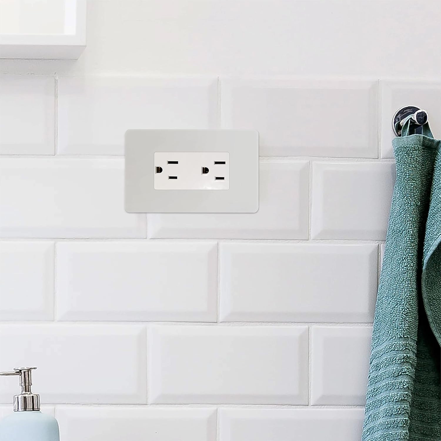 Upgrade Your Space: 10-Pack 15A White Decorator Electrical Outlets – Listed