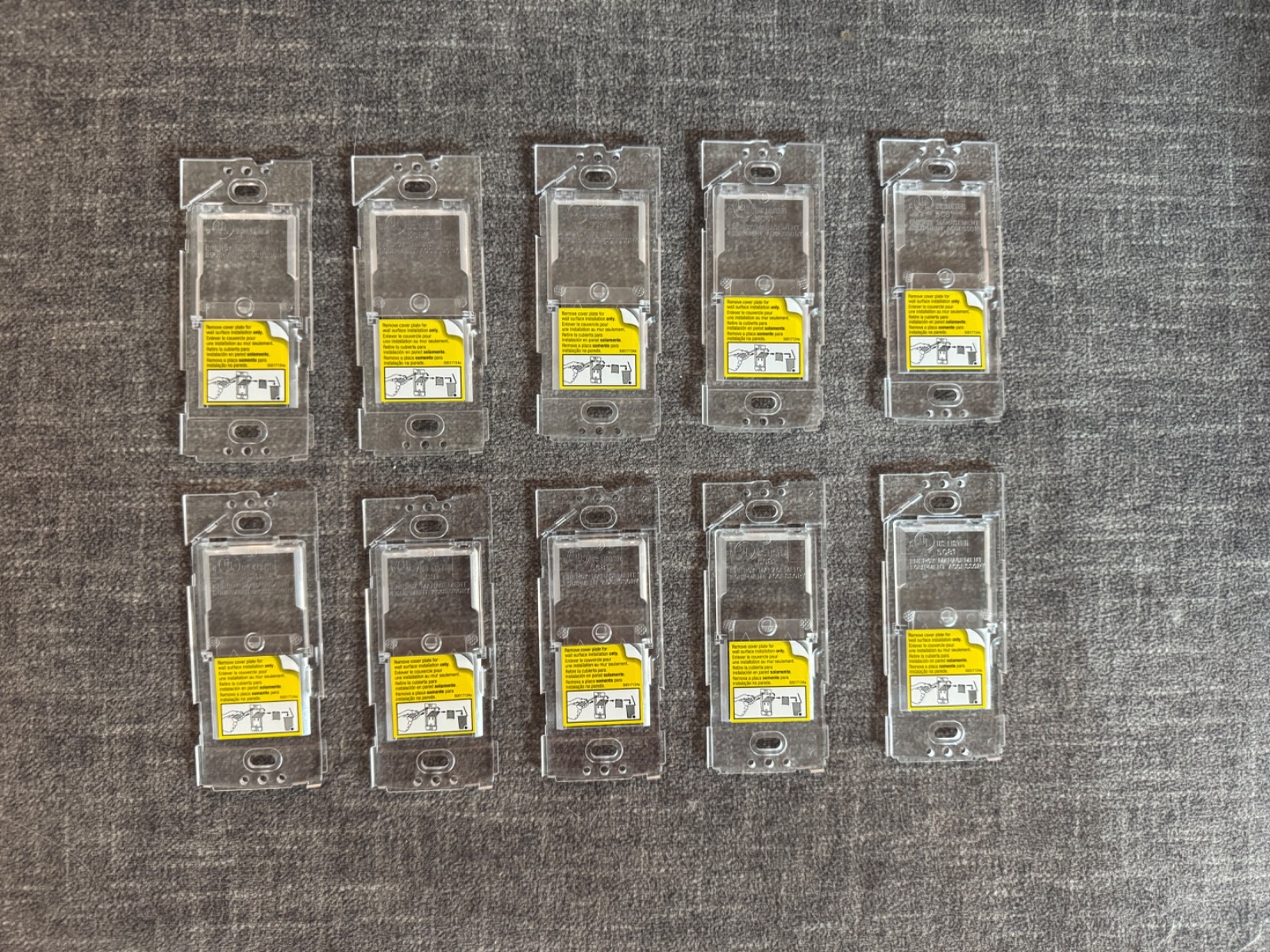 10 PACK Lutron Caseta Wallplate Bracket for Pico Remote PICO-WBX-ADAPT OEM – NEW