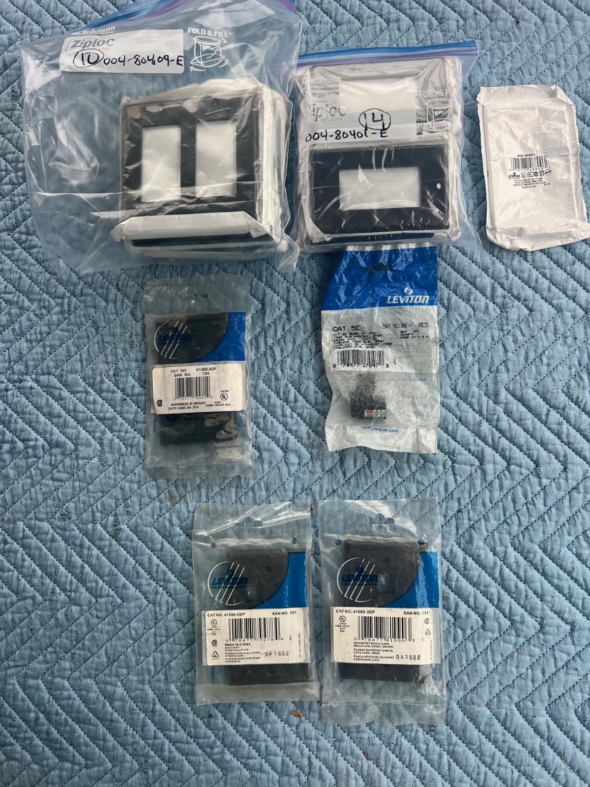 Leviton Low Voltage Wall Plate Bundle (Details in description)