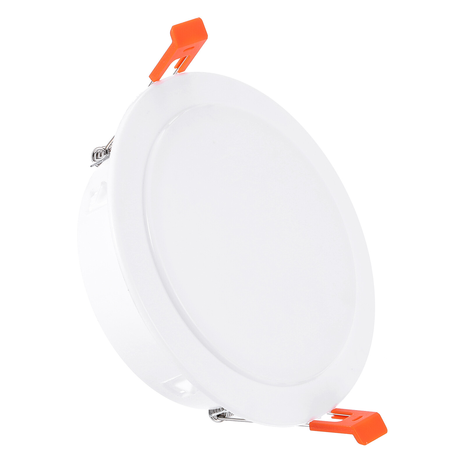 4″ Spring Ceiling Cover Plate Suitable for 4.1-4.9inch Round Hole White