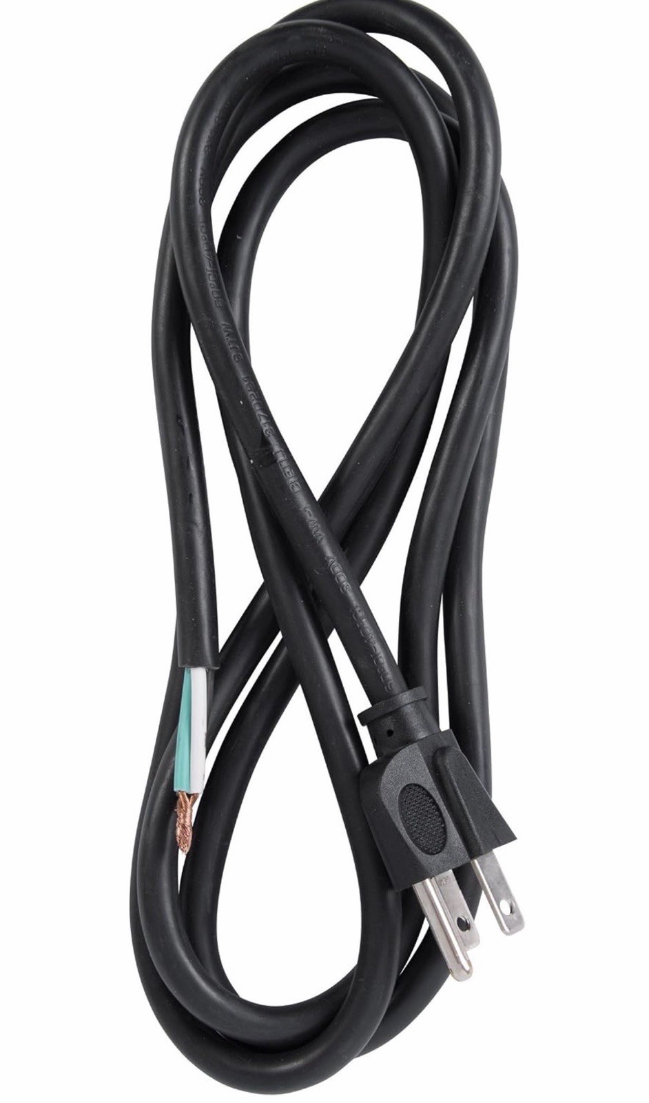 nVent Gardner Bender PS613163 6ft 16/3 SJTW Appliance Power Cord NEMA 5-15