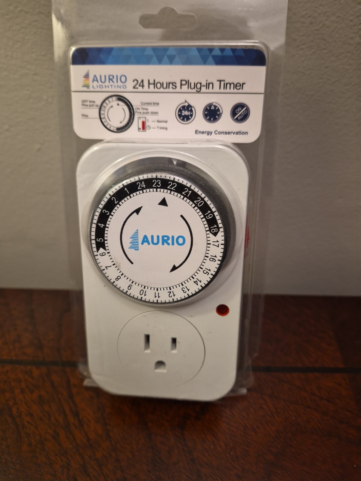 Aurio Lighting 24 Hours Plug In Timer