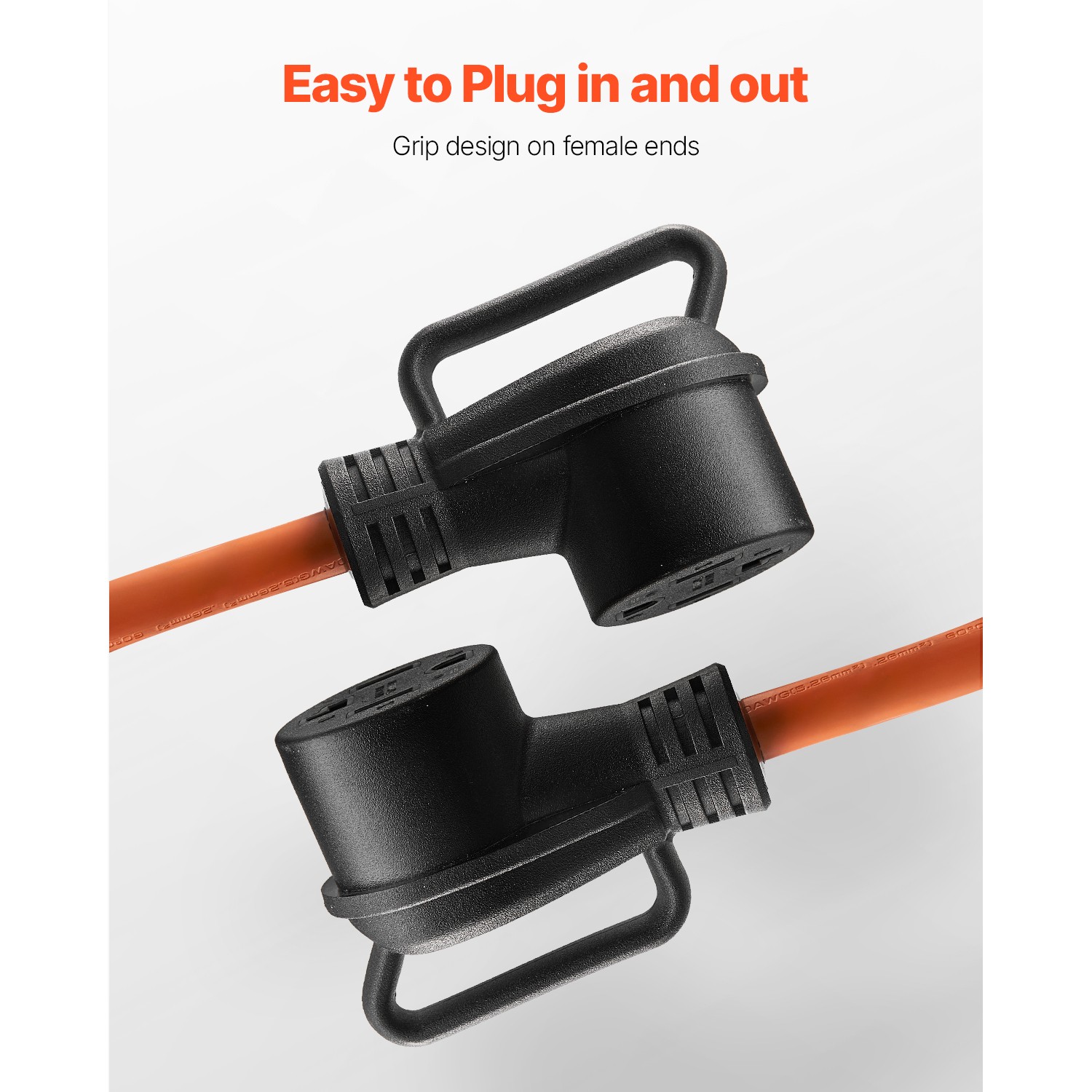 Uimoso 25 ft 4-Prong NEMA 14-30P to 14-30R Dryer Extension Cord, 30A