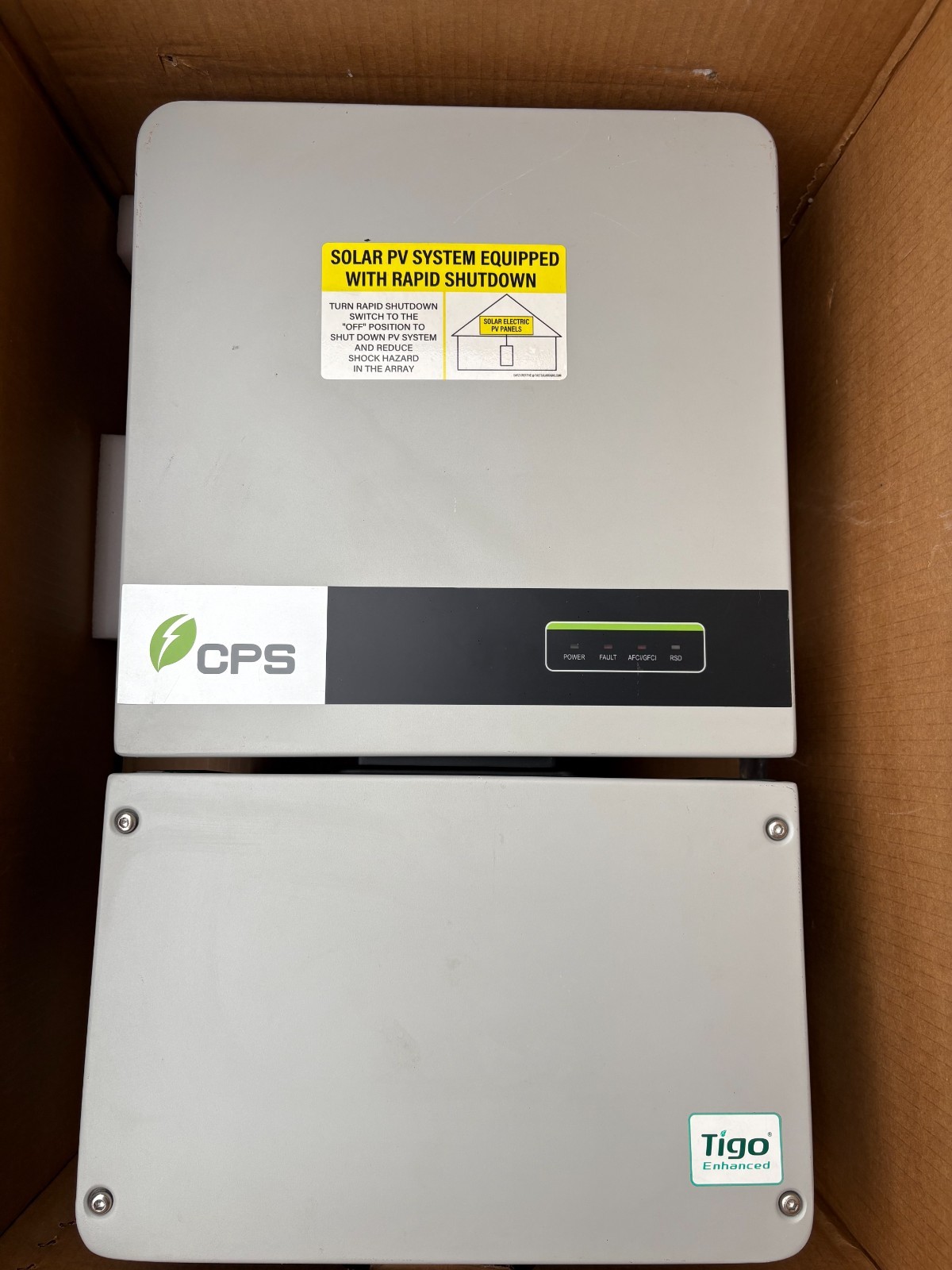 CPS 25kW 480V 3-Phase Grid-Tie Solar Inverter SCA25KTL-DO-R/US-480 Tigo