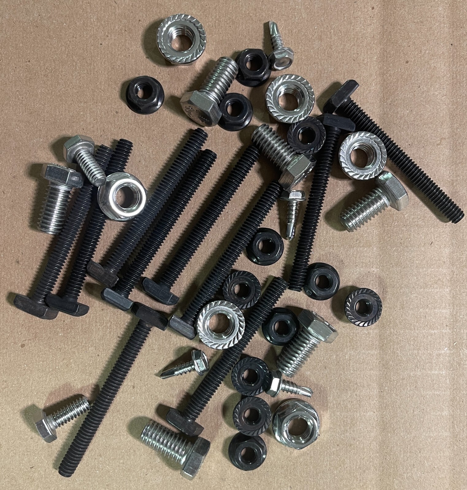 New 1-bag of UniRac Solar Mounting Hardware – Bolts Nuts Screws