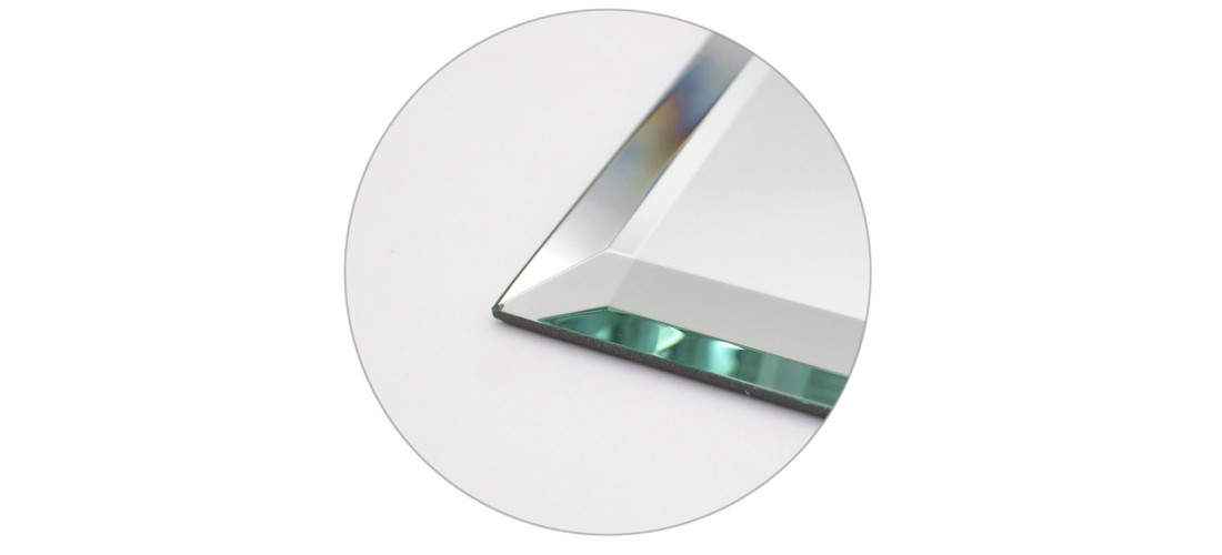 FHC MP6C Clear Double Duplex Glass Mirror Plate